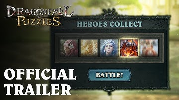 Dragonfall & Puzzles | PARTICIPATE IN UNIQUE MATCH-3 PUZZLE BATTLES