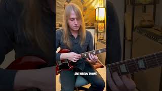 Easy Melodic Guitar Tapping #guitar #guitartapping #music