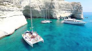 Kleftiko Beach By Drone Phantom3