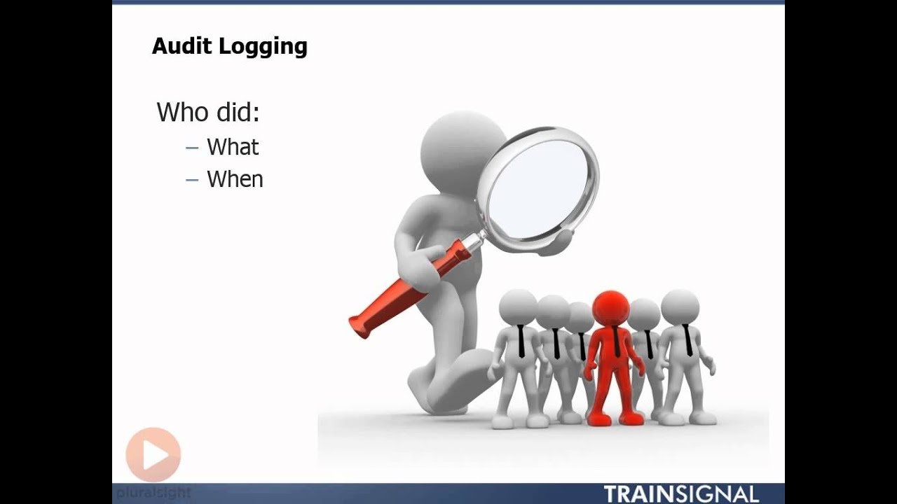 08 Audit Logging - YouTube