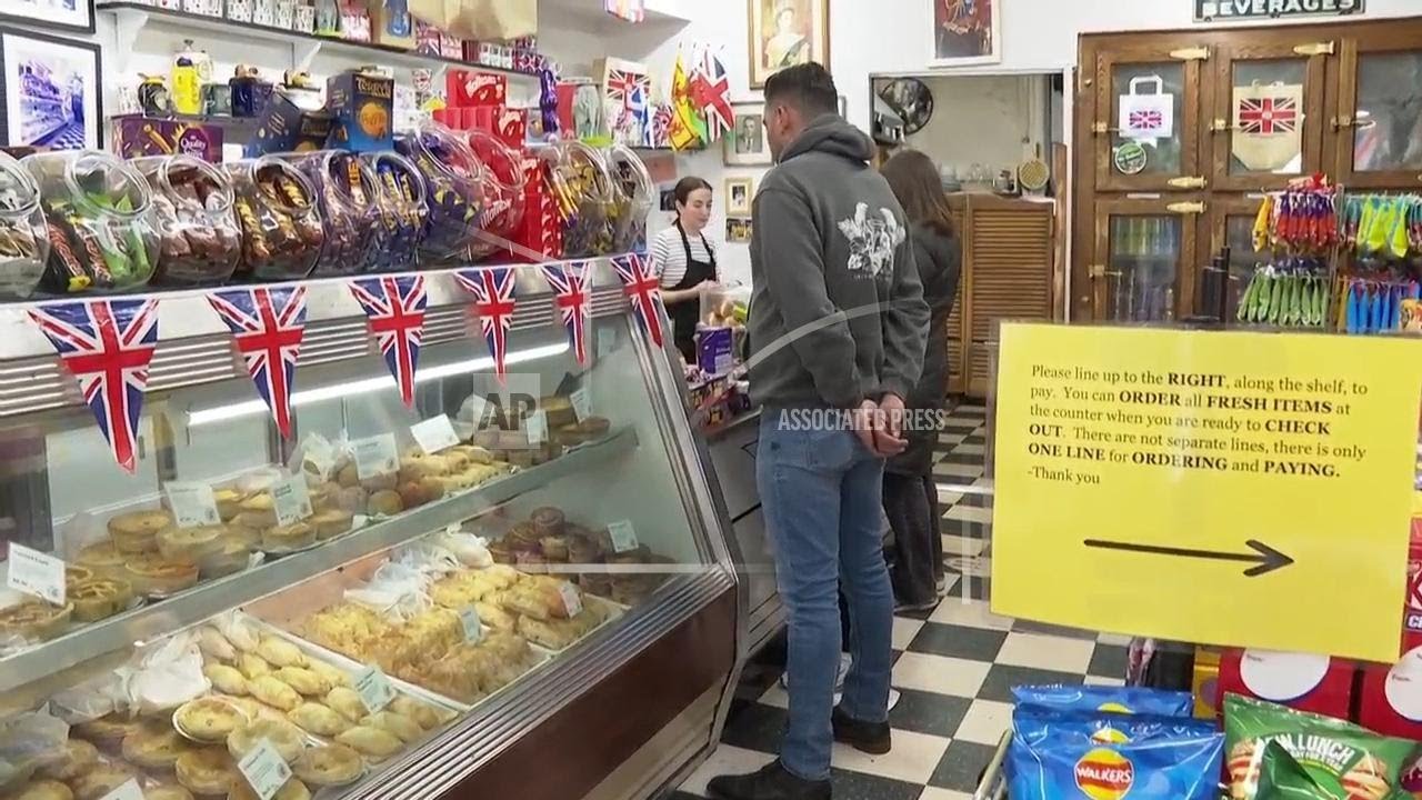 A NYC grocery story that imports food from England deals with on again off again tariffs