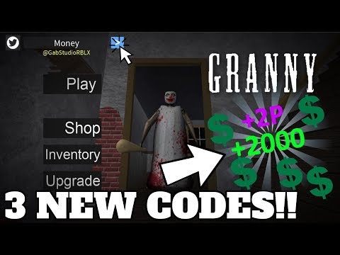 3 New Codes In Granny Roblox Youtube