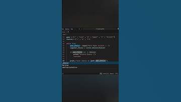ROCK PAPER SCISSORS || MINI PROJECT USING PYTHON #python #pythonprogramming #pythontutorial