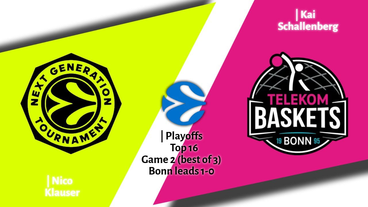 Playoffs | Bonn vs Next Gen | Game 2 | Kai Schallenberg vs Nico Klauser | 2K25 (Top 16 | Best of 3)