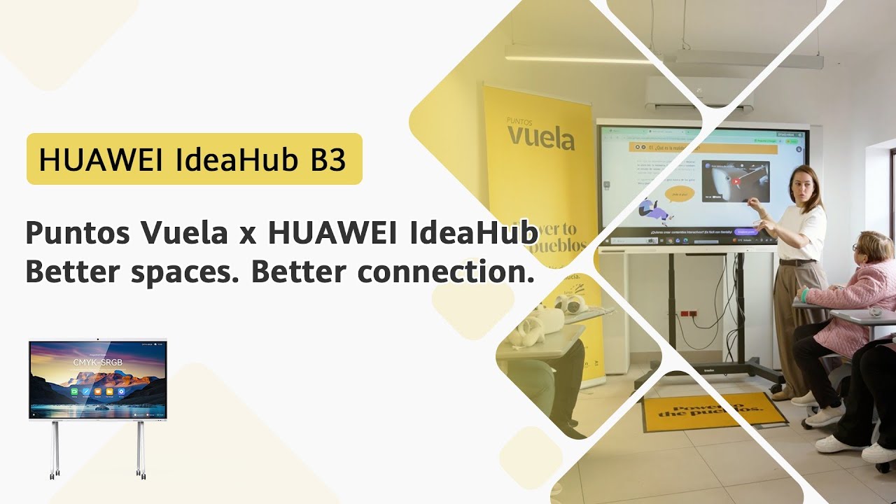 Puntos Vuela x HUAWEI IdeaHub - Better space. Better connection.