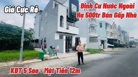 Định Cư Nước Ngoài Bán Gấp Nhà Tâm Huyết - Góc 2 Mặt Tiền KĐT 5 Sao Mặt Tiền Kinh Doanh Giá Rẻ 