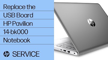 Replace the USB Board | HP Pavilion 14-bk000 Notebook | HP Support
