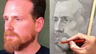 Portrait Of A Man In 34 View