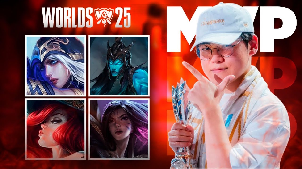 Everything GUMAYUSI did at WORLDS 2025 | MVP Highlights 🏆