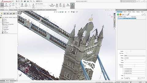 Veesus Point Clouds for SolidWorks: Centre Pivot around Point Clouds