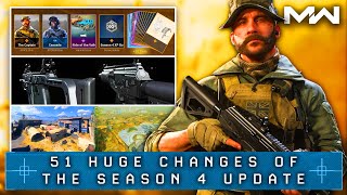 Call of Duty WARZONE: The 51 HUGE CHANGES of the SEASON 4 UPDATE (MWe Update 1.22)