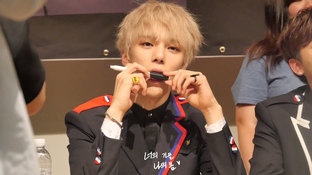 150524  종로 팬싸인회 TRESPASS 몬스타엑스 민혁