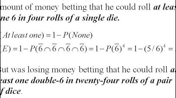 Probability At least Problems