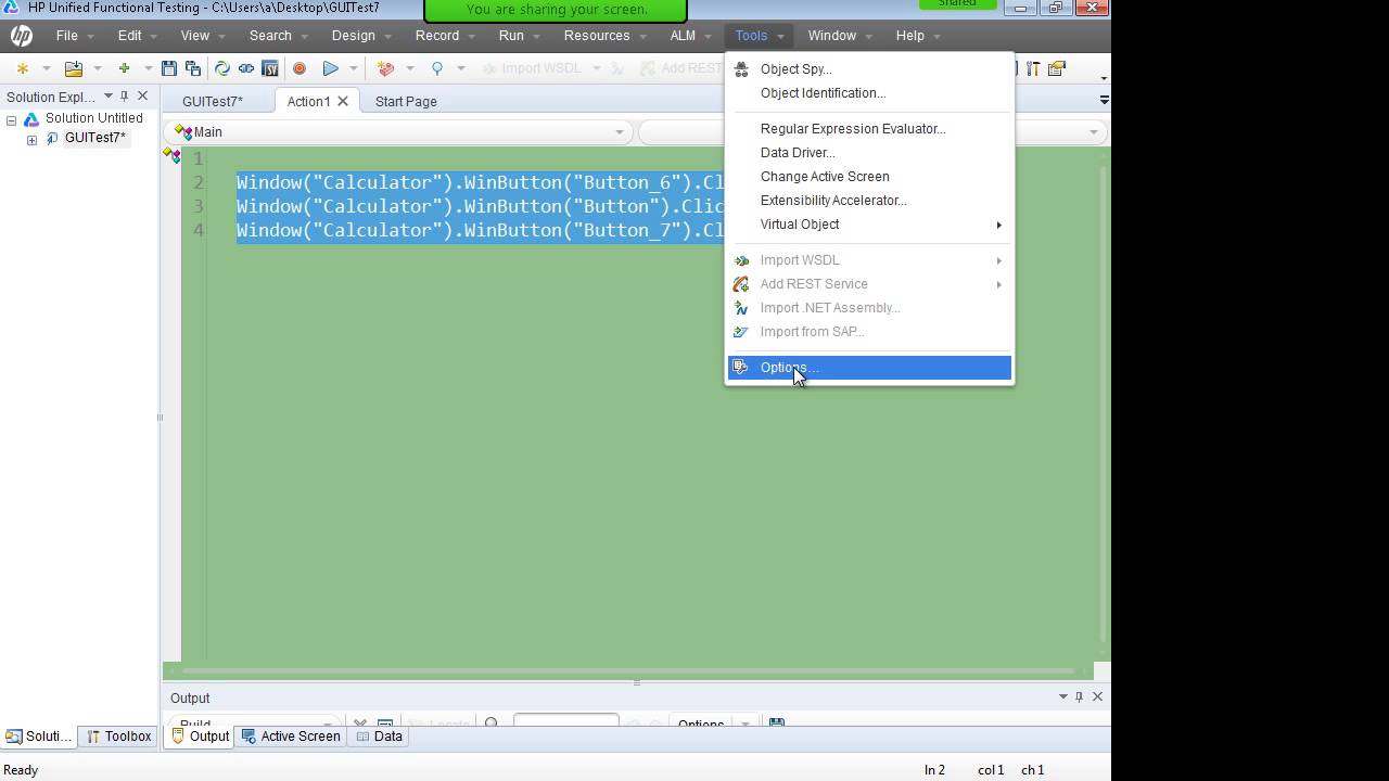 QTP UFT Tutorial Training Part 2 - YouTube