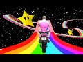 i completed the world's hardest rainbow road challenge in GTA 5