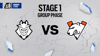 G2 Esports vs. Virtus.Pro \/\/ Europe League Stage 1 - Day 4 \/\/ 2024