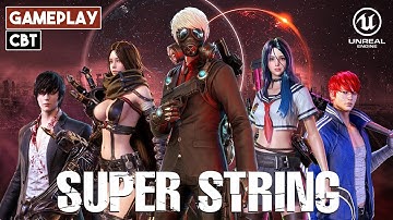 SUPER STRING Gameplay Android / iOS (슈퍼스트링) CBT