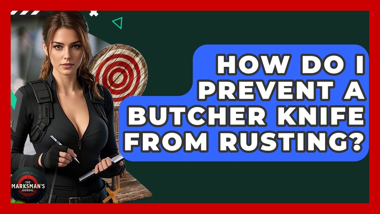How Do I Prevent A Butcher Knife From Rusting? - The Marksman's Journal
