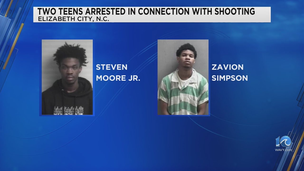 Police arrest two teens in connection with shooting at Elizabeth City 7 ...