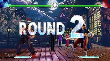 SFV (BETA) Rome_Himself first and last ryu match