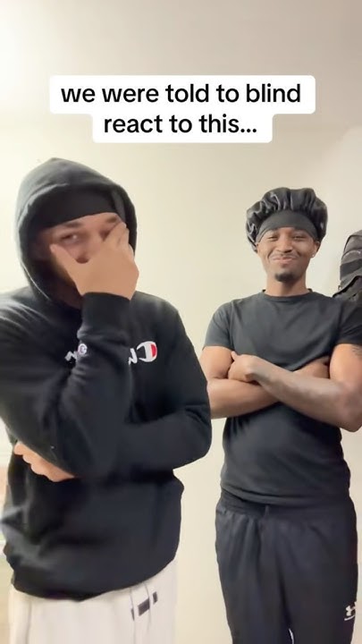 WE WERE TOLD TO BLIND REACT TO THIS AND THIS HAPPENED…😂 - YouTube
