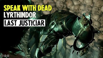 Speak with Dead on Lyrthindor | Rats in Gauntlet of Shar | Baldur