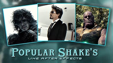 Trending AE Style HARD Shake Pack – FREE Alight Motion XML 