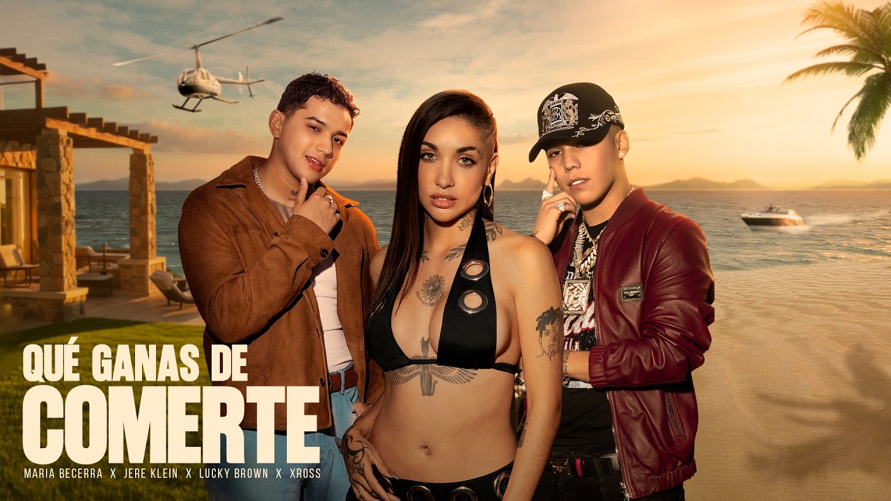 YouTube에서 Maria Becerra, Jere Klein, Lucky Brown, XROSS - QUÉ GANAS DE COMERTE (Official Video) 보기 YouTube에서 Maria Becerra, Jere Klein, Lucky Brown, XROSS - QUÉ GANAS DE COMERTE (Official Video) 보기