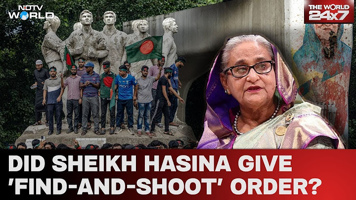 Bangladesh News | Leaked Audio Hints Sheikh Hasina Gave 'Shoot' Order On Agitators: Report