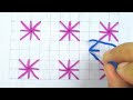 New nakshi katha stitch design hand embroidery needle thread, fill in box pattern nakshi katha