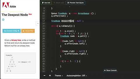 Deepest node in a binary tree | BFS and DFS approach explained
