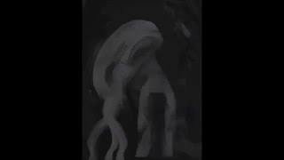 Alien infection Zombie speed paint using procreate on iPad
