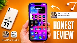 iOS 18 Beta 4 on iPhone 11 - Honest Review on iPhone 11 - Performance, Battery Life