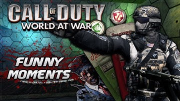 Call of Duty WaW Custom Zombies! - Hello Kitty, Survivor Challenge & Fails! (Zombies Funny Moments)