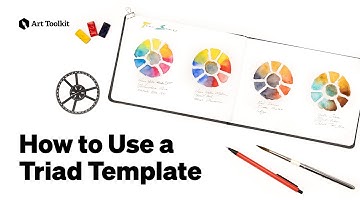 How to Use a Triad Template