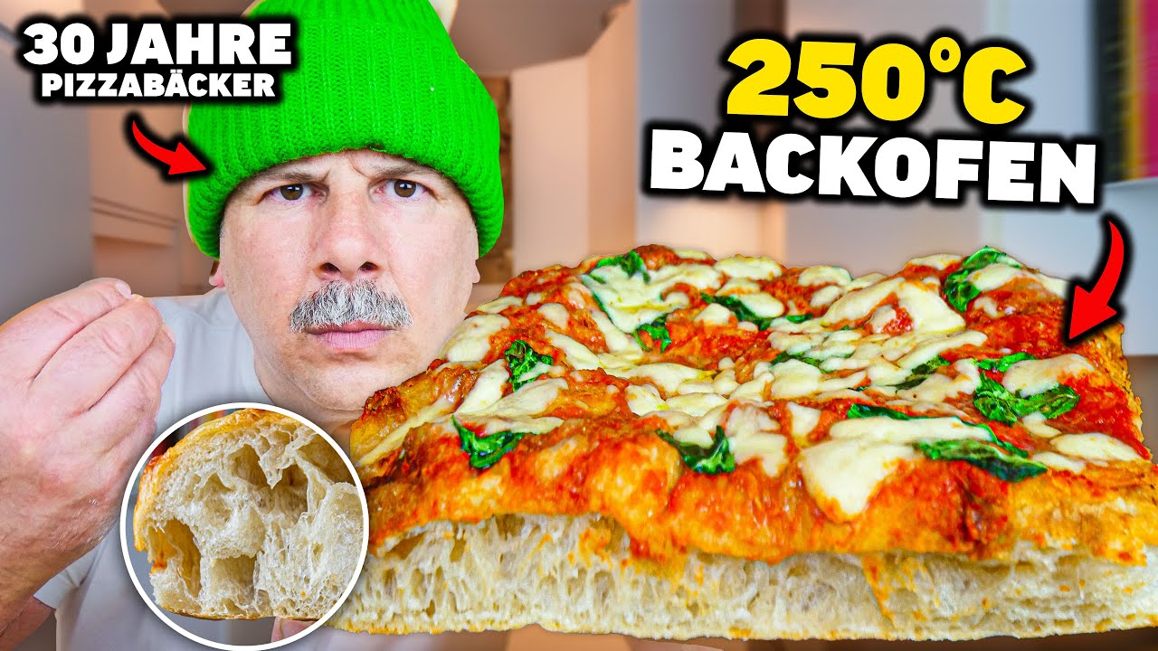 Die beste PIZZA AL TAGLIO die DU zuhause backen kannst