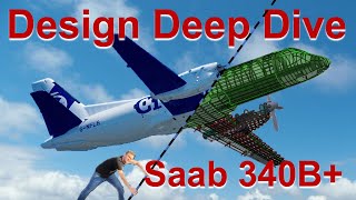 DDD1: Saab 340 -- Design quirks & onboard a very special flight HD 1080p