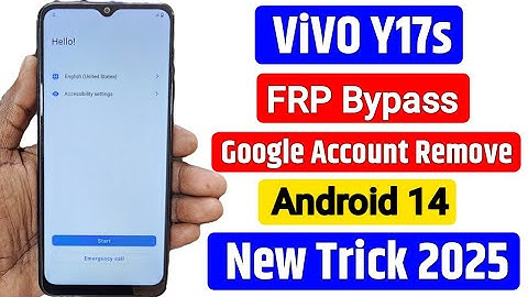 Vivo Y17s Frp Bypass Android 14 (Setting not open) Latest Security 2025 Without Pc | FRP Unlock