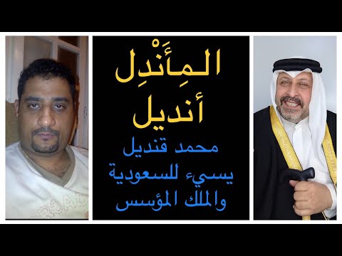 المأندل أنديل محمد قنديل يسيء للسعودية وللملك المؤسس رحمه الله
