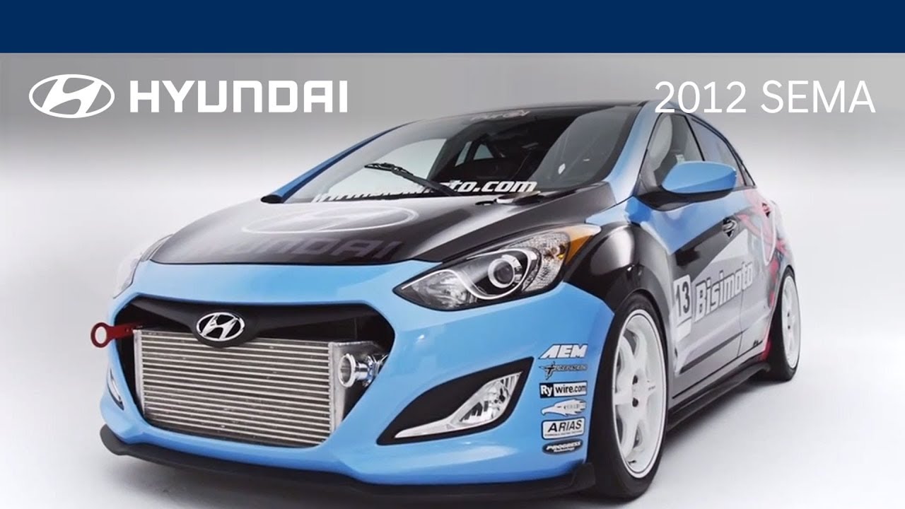 hyundai kona Hyundai Elantra GT Bisimoto Concept | 2012 SEMA | Hyundai