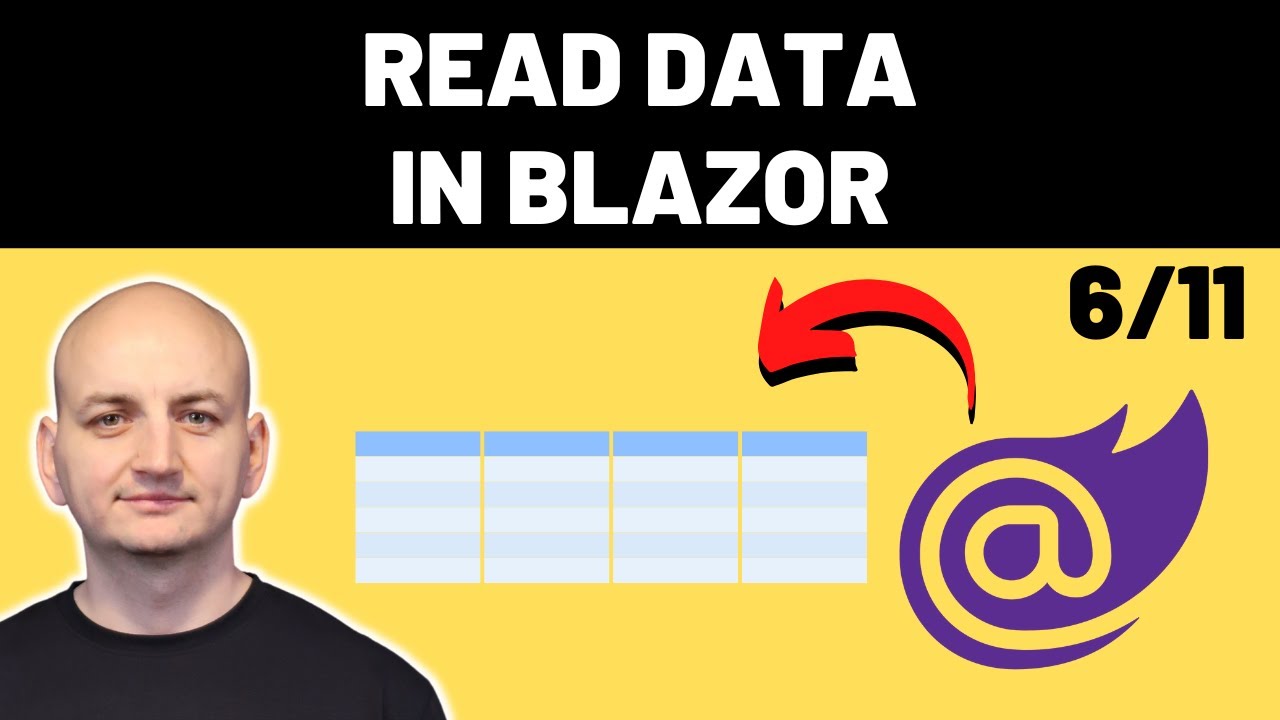 Read Data in Blazor – Build a Complete Project - YouTube