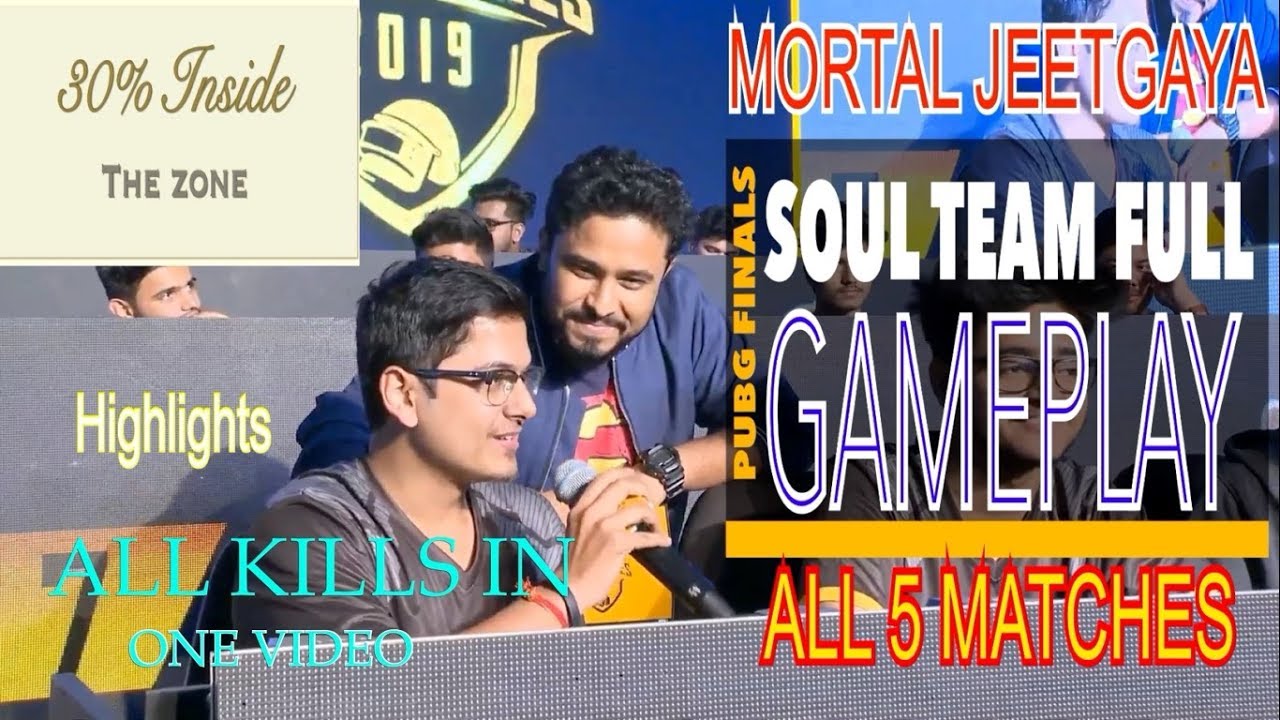 ONLY Soul Mortal and Soul Team Full Highlights Oppo Series Grand finale Pubg Mobile India