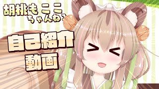 「【自己紹介】はじめまして！胡桃もここです！【バ美肉Vtuber】」のサムネイル