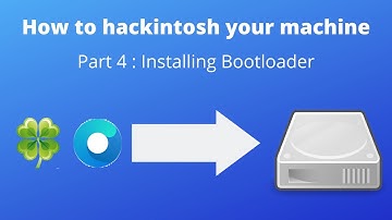 How to hackintosh your machine Part 4 (Installing Bootloader)