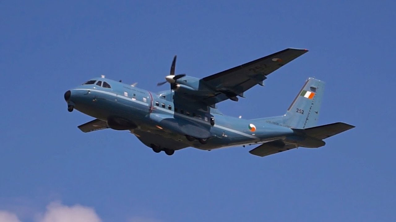 CASA CN-235M-100 Irish Air Corps departure at RIAT 2016 AirShow