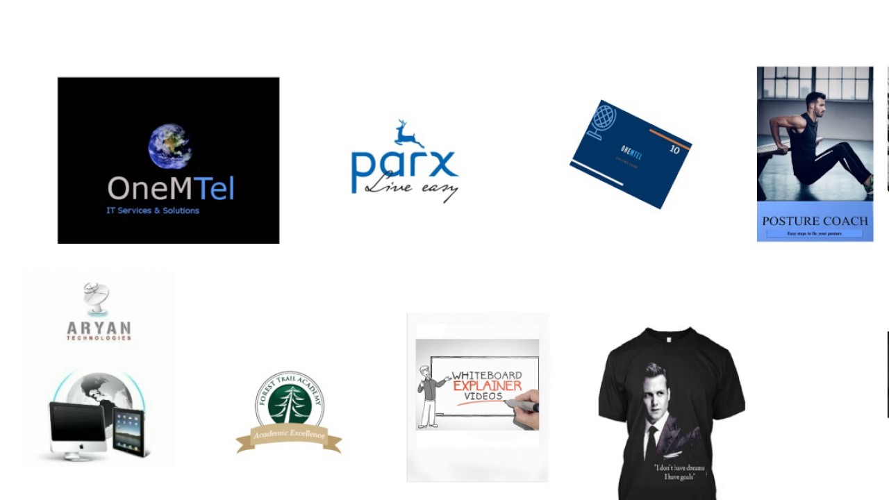 Graphic design, SEO, Marketing services