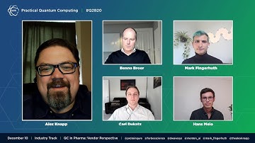 Q2B 2020 | QC in Pharma: vendor perspective | Forbes, Qu&Co, Accenture, ProteinQure, and more