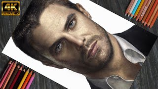 Drawing Green Arrow-Oliver Queen (Stephen Amell)