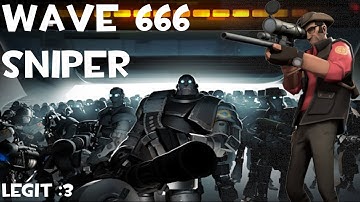Team Fortress 2 Man Vs Machine 2019 Wave 666 BEATEN With Sniper