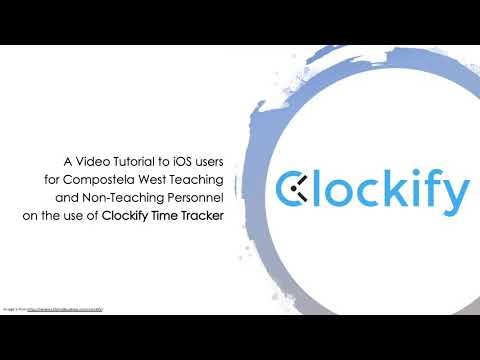 Clockify Tutorial for iOs Users